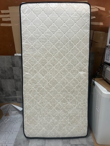 ‼️マットレス新品‼️シングルベッドフレーム付‼️