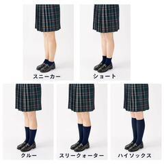 抗菌防臭　かかと、つま先補強　5足組　23～25㎝　黒　スクールソックスの画像