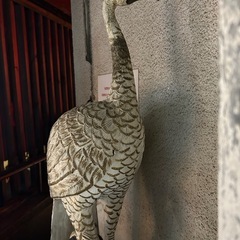 縁起良い鶴の飾り物の画像