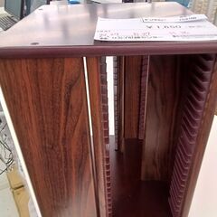 ★ジモティ割あり★  CDラック ブラウン H36×D27×W2...