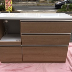 A-928　キッチンカウンター　キッチン収納　美品の画像