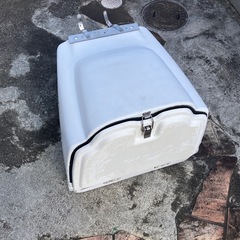 ジャイロキャノピーについていたリアボックス