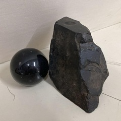 十勝石玉置物 北海道産 球体 OS2728の画像