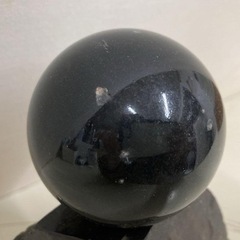 十勝石玉置物 北海道産 球体 OS2728の画像
