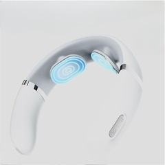 新品ネックケア リラクゼーション器 コードレス10種モード 15...