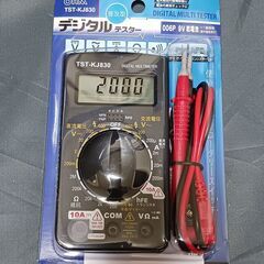 オーム電機 デジタルテスター 普及型 大型ロータリースイッチ ト...