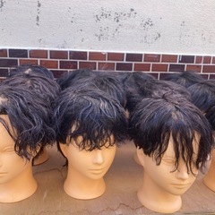 美容師さん　練習用ウィッグ　カット済み