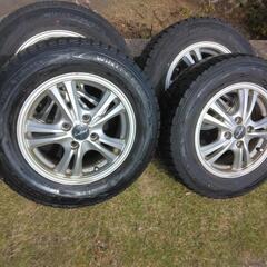 （商談中）かなり、お疲れの185/70R14スタッドレス＆マナレ...