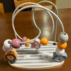木のオモチャ　知育玩具の画像