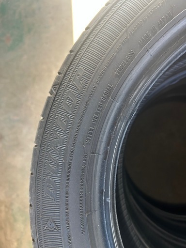 タイヤ　DUNLOP ENASAVE EC300+ 夏タイヤ 165/60  R15  2024年製 4本
