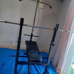 終了　引き取り限定　ベンチプレスの画像