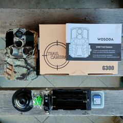 WOSODA トレイルカメラ G300　32GBメモリーカード付き