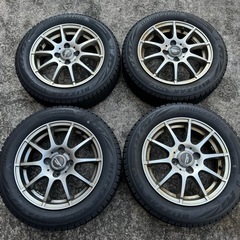 軽自動車　冬タイヤ　155/65R14 ホイールセット