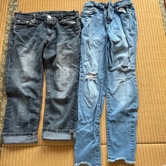値下げ3セット　レディース　サロペットとジーンズの画像