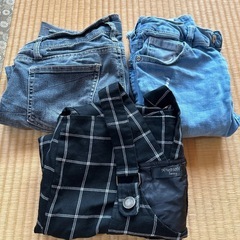 値下げ3セット　レディース　サロペットとジーンズ
