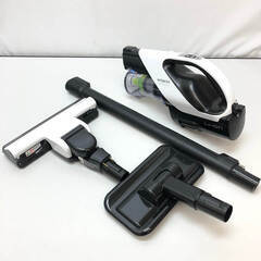 ss6941　日立 コードレススティッククリーナー PV-BT5000(W) ホワイト HITACHI スティック掃除機 白 パワーブーストサイクロン ハンディクリーナー サイクロン式 紙パック不要 スティッククリーナー 中古の画像