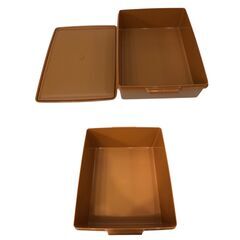 24R528 ジ4 Tupperware タッパーウェア スーパーケース 収納ケース 中古品の画像