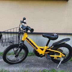 子供自転車　12か14インチ　タイヤ空気無し