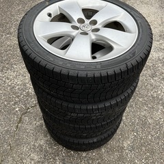 【受け渡し決定】215/45R17 スタッドレス4本（ホイール付き）