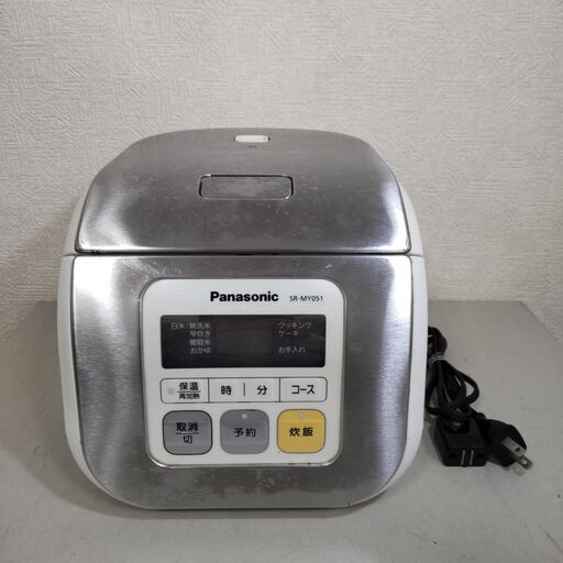 Panasonic 電子ジャー炊飯器 SR-MY051 ３合炊き 0.54L