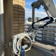 スカパー　BSアンテナ　取付金具

