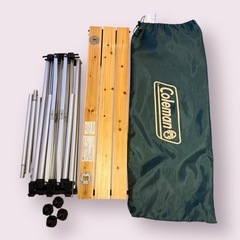 Coleman コールマン ナチュラルウッドロールテーブル110