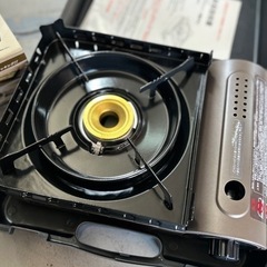 【未使用品】持ち運べて風に強い！カセットコンロの画像