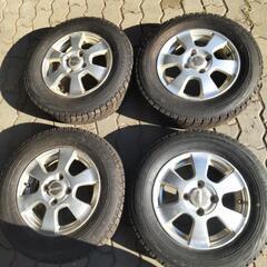 お話し中です、145/80R13 アルミ付きスタッドレス他２本