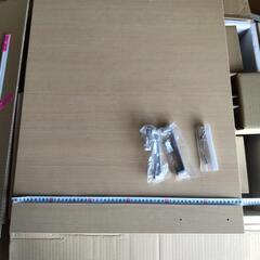 サンウェーブ 扉２枚と取っ手２つ DIY