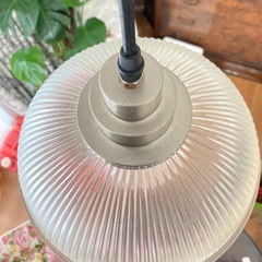 ガラスランプ照明の画像