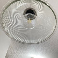 ガラスランプ照明の画像