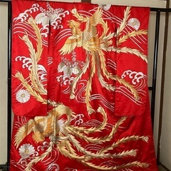 打掛　漆衣桁