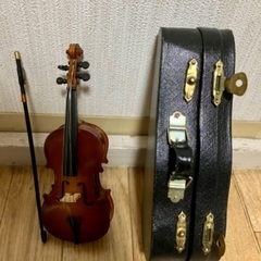 バイオリンのミニチュアですの画像