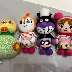 アンパンマンのなかまたち　ぬいぐるみ
