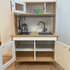 【最終タイムセール】おもちゃのキッチン(IKEA DUKTIG ...