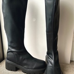 新品　長い　ブーツ の画像