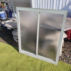 在庫2点 レトロ 建具 ガラス戸 引き戸 廊下の窓 すりガラス ...