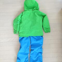 ★スキーウェア上下(phenix)130cm 子供 ／ヘルメット(atomic）／ゴーグル(ALPINA)/／4点セット★の画像