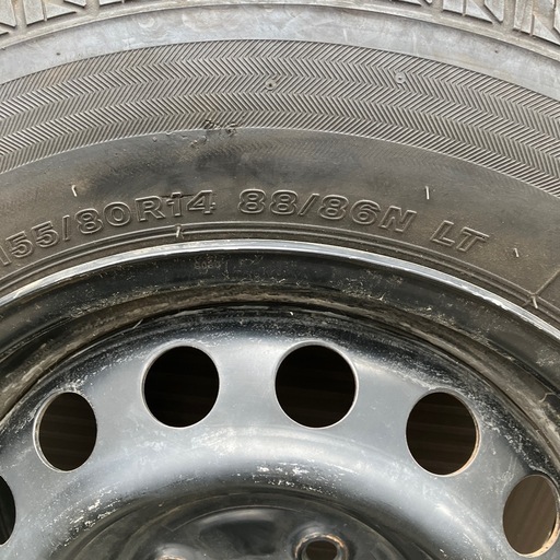 155\80r14夏タイヤ
