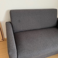 引き取り限定❣️収納付きソファ 2人掛けの画像