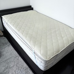 ニトリ ▷ セミダブルベッド フレーム＋マットレス