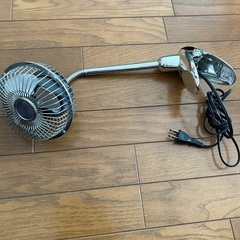 小型扇風機　挟むタイプ