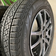 22年製バリ山 スタッドレスセット 114.3 5穴 15インチの画像