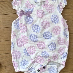 赤ちゃん　4枚ｾｯﾄ 50~60ｻｲｽﾞ ﾍﾞﾋﾞｰ 長袖 ﾉｰｽﾘｰﾌﾞ ﾛﾝﾊﾟｰｽの画像
