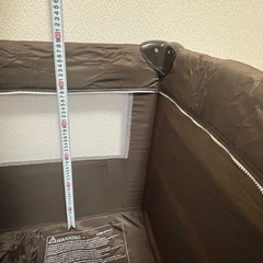 折りたたみベビーベッド　小さめの画像