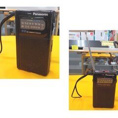 ポケットラジオ RF-501 パナソニック AM/FM ポータブルラジオ 携帯ラジオ 西岡店の画像
