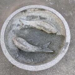 珍品  天然石製ガ−デン装飾品    ‼