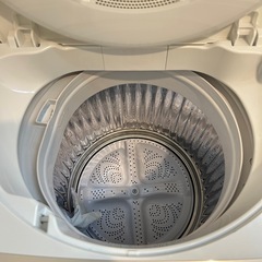 【最終値下げ21日まで！】 SHARP 24年製 7L洗濯機　使用期間1ヶ月　の画像