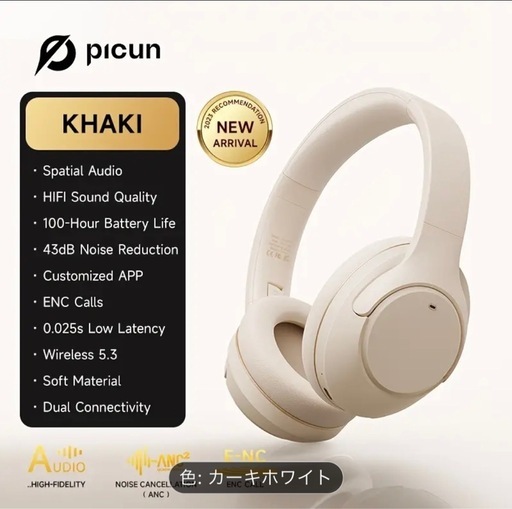 Bluetooth ヘッドフォン