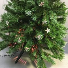 A2735　クリスマスツリー　150㎝　ファイバーツリー　スペアライト付き　ヌードツリー　クリスマスの画像